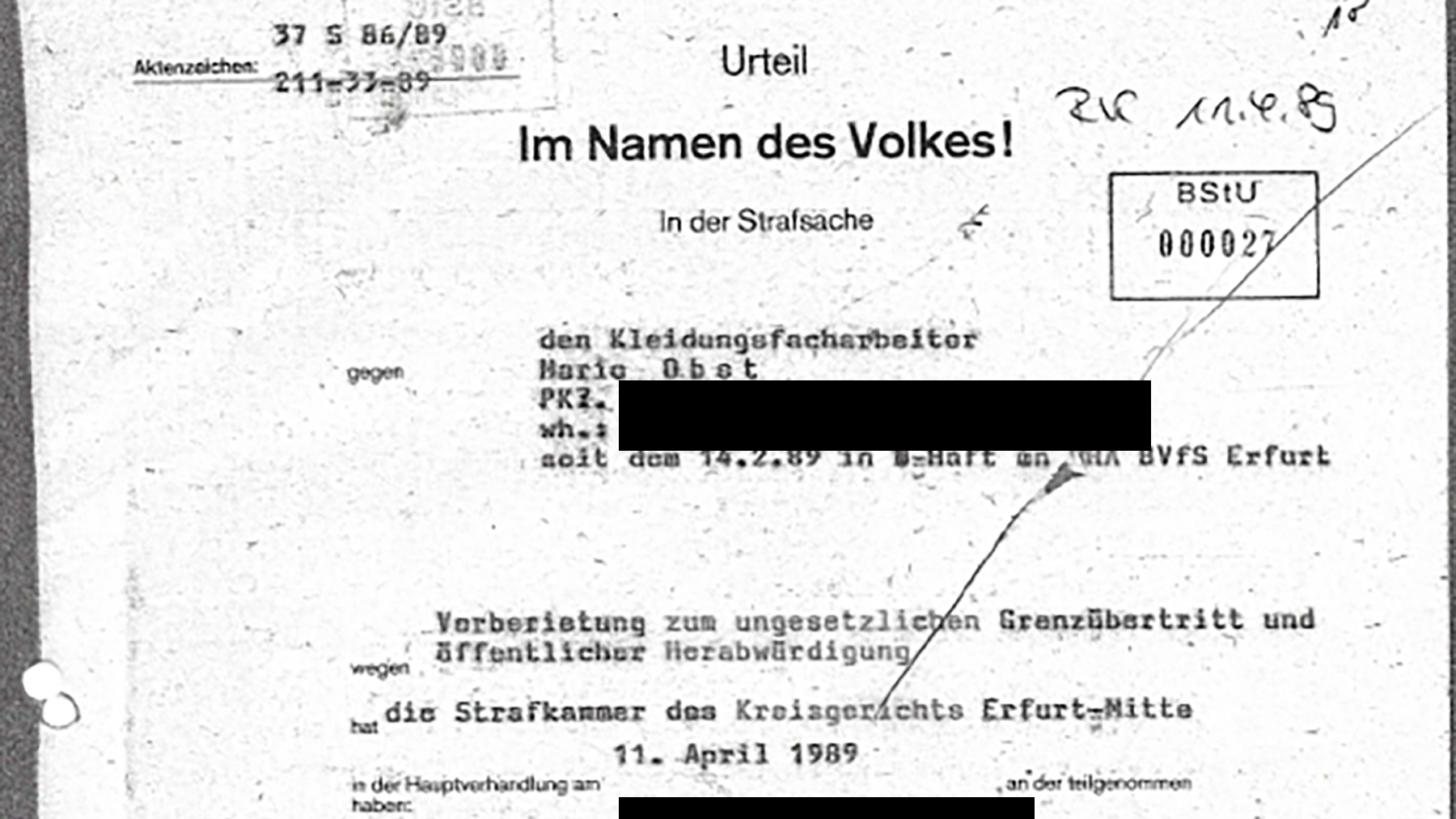 A Mario Obst elleni NDK-beli ítélet előnézete